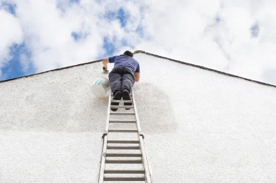 Peinture extérieure à Lavaudieu — façades et ravalement